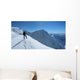 Alpiniste Sur La Voie Wall Decal