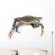 Live Maryland Blue Crab Wall Decal