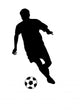 Footballeur Wall Decal