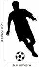 Footballeur Wall Decal