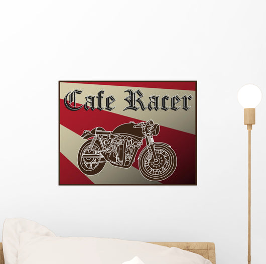 Cafe Racer2 Wall Decal