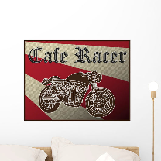 Cafe Racer2 Wall Decal