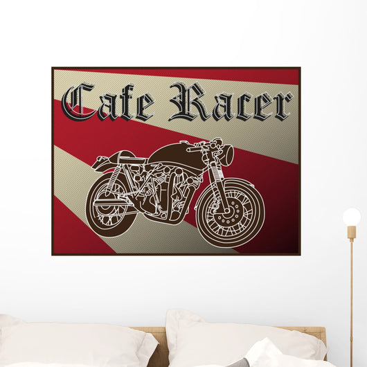 Cafe Racer2 Wall Decal