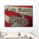 Cafe Racer2 Wall Decal