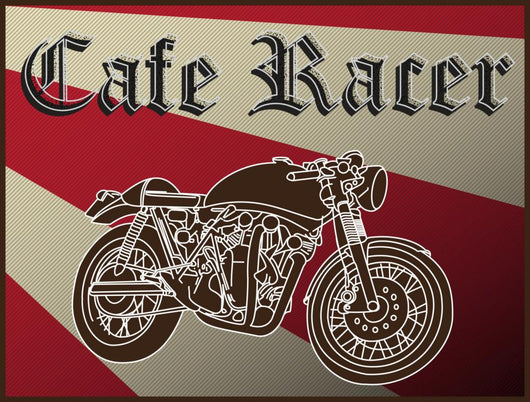 Cafe Racer2 Wall Decal