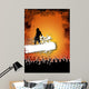 Dance Audience Wall Decal
