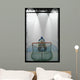 Hockey Goalie In Crease Wall Mural