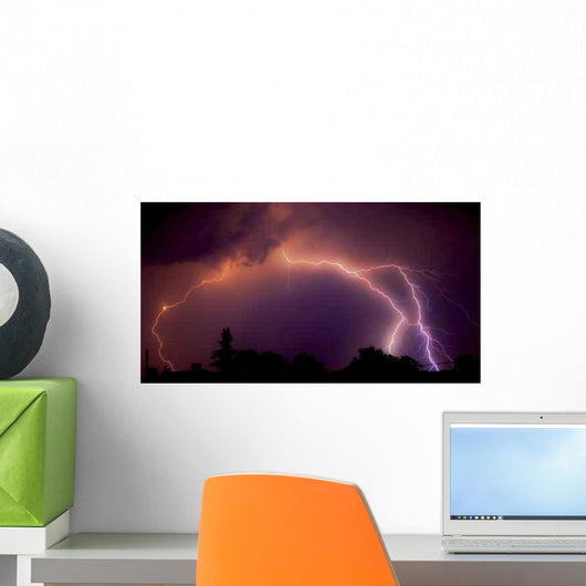 Lightning Wall Decal Design 6