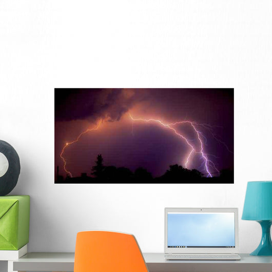 Lightning Wall Decal Design 6