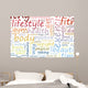 Health and Fitness Wall Decal