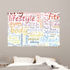 Health and Fitness Wall Decal