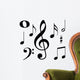 Music Notes Wall Stickers