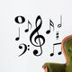 Music Notes Wall Stickers