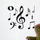 Music Notes Wall Stickers