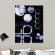Blue Grunge Layout Wall Decal