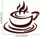 Coffee Cup Wall Decal