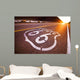 Route 66 Sunset Wall Decal