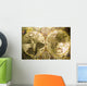 Old Map World Wall Decal