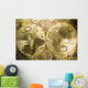 Old Map World Wall Decal