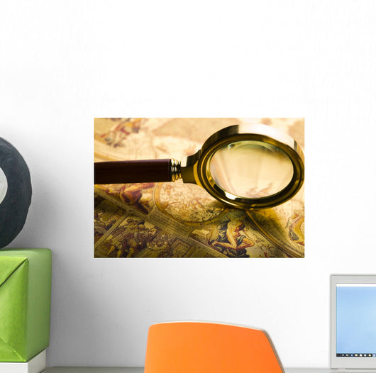 Magnifying Glass Wall Decal