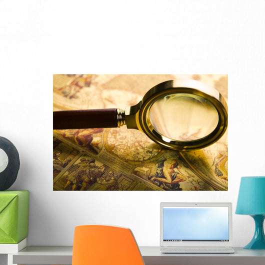 Magnifying Glass Wall Decal