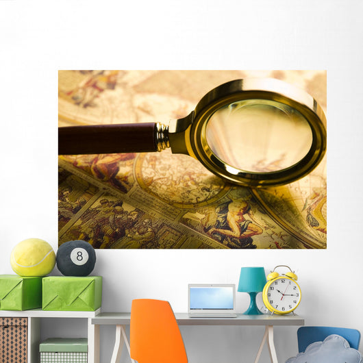 Magnifying Glass Wall Decal