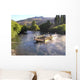 Rio Limay Cruce Balsa Wall Decal