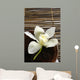 Bowl Orchid Bamboo Mat Wall Decal