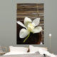 Bowl Orchid Bamboo Mat Wall Decal