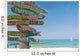 Signpost Beach Key West Wall Decal