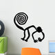 Nazca Affe Spider Monkey Wall Decal