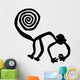 Nazca Affe Spider Monkey Wall Decal