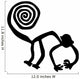 Nazca Affe Spider Monkey Wall Decal