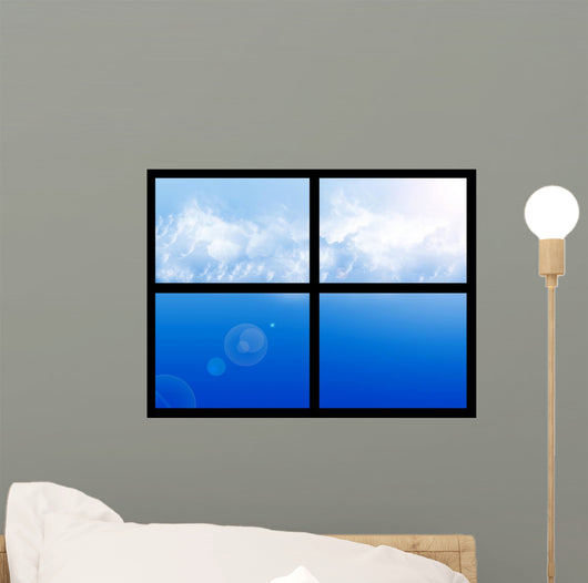Window Sky Wall Decal
