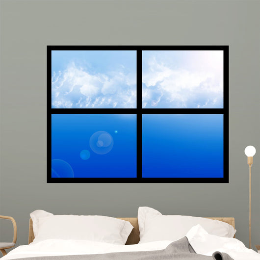 Window Sky Wall Decal