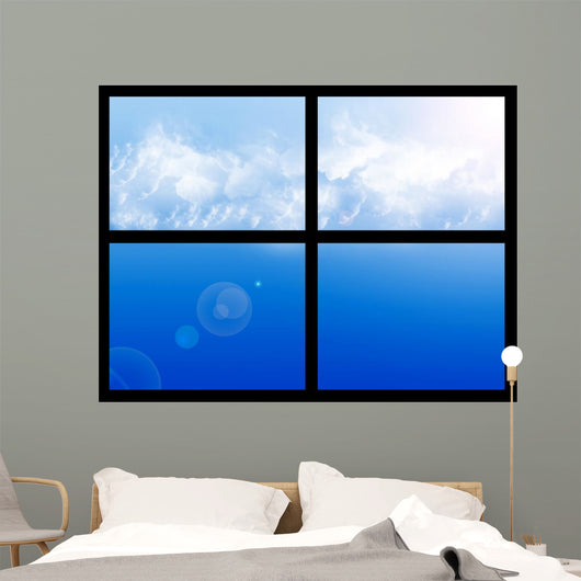 Window Sky Wall Decal