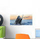 Breaching Humpback Wall Decal
