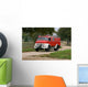 Firefighting Vintage Truck Wall Decal