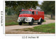Firefighting Vintage Truck Wall Decal