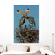 Great Blue Heron Wall Mural