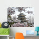 Matsumoto Castle during Cherry-blossom Wall Decal