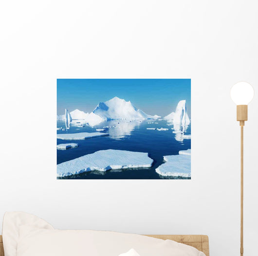 Icebergs Wall Decal