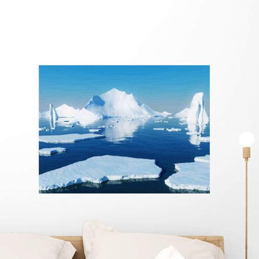 Icebergs Wall Decal