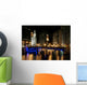 Chicago River Night Wall Decal