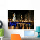 Chicago River Night Wall Decal