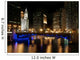 Chicago River Night Wall Decal