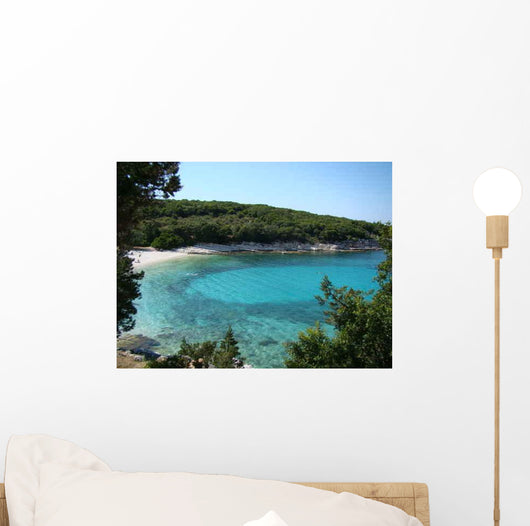 Emblisi Bucht im Norden Wall Decal
