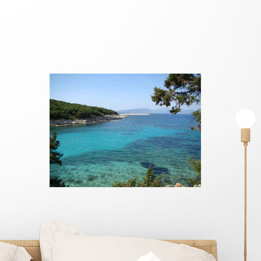 Emblisi Bay North Kefalonia Wall Decal