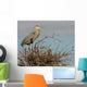 Nesting Great Blue Heron Wall Decal
