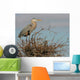 Nesting Great Blue Heron Wall Decal